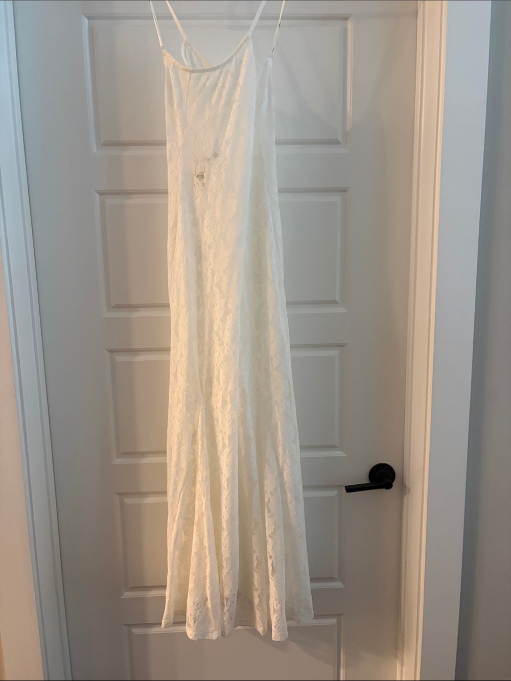 By Anthropologie Lace Godet Maxi Slip Dress NWT